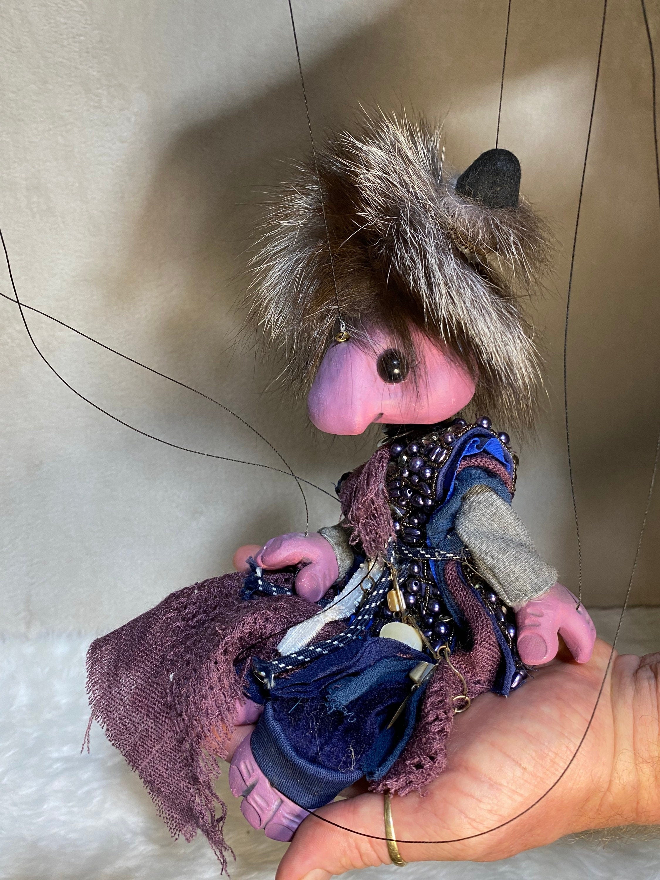 Polymater - an Underwolder Oddling marionette