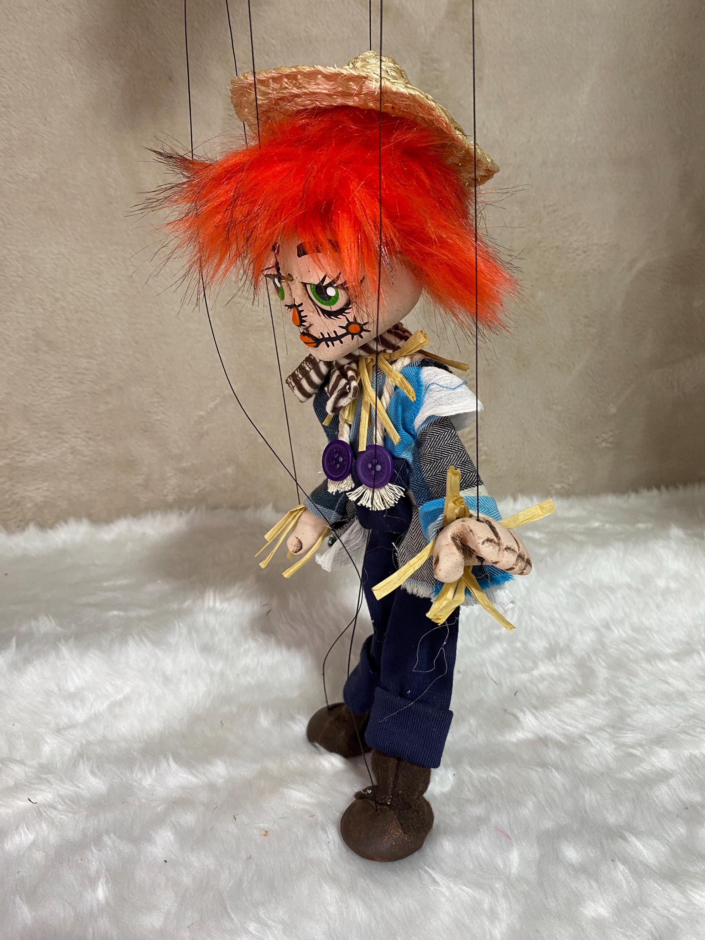 Scarecrow Doll: Cosplay Marionette Puppet