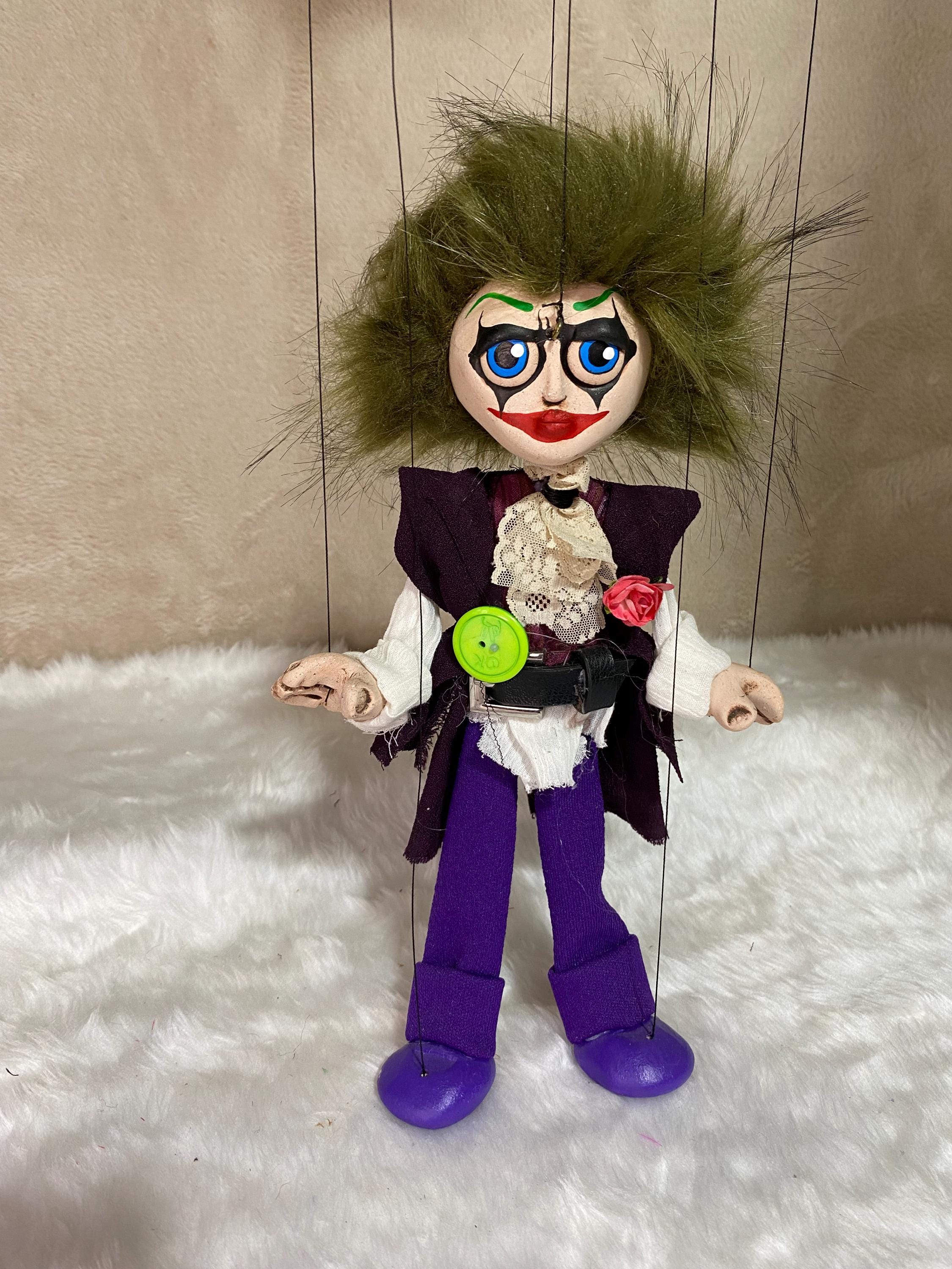 The Joker Doll: Cosplay Marionette Puppet