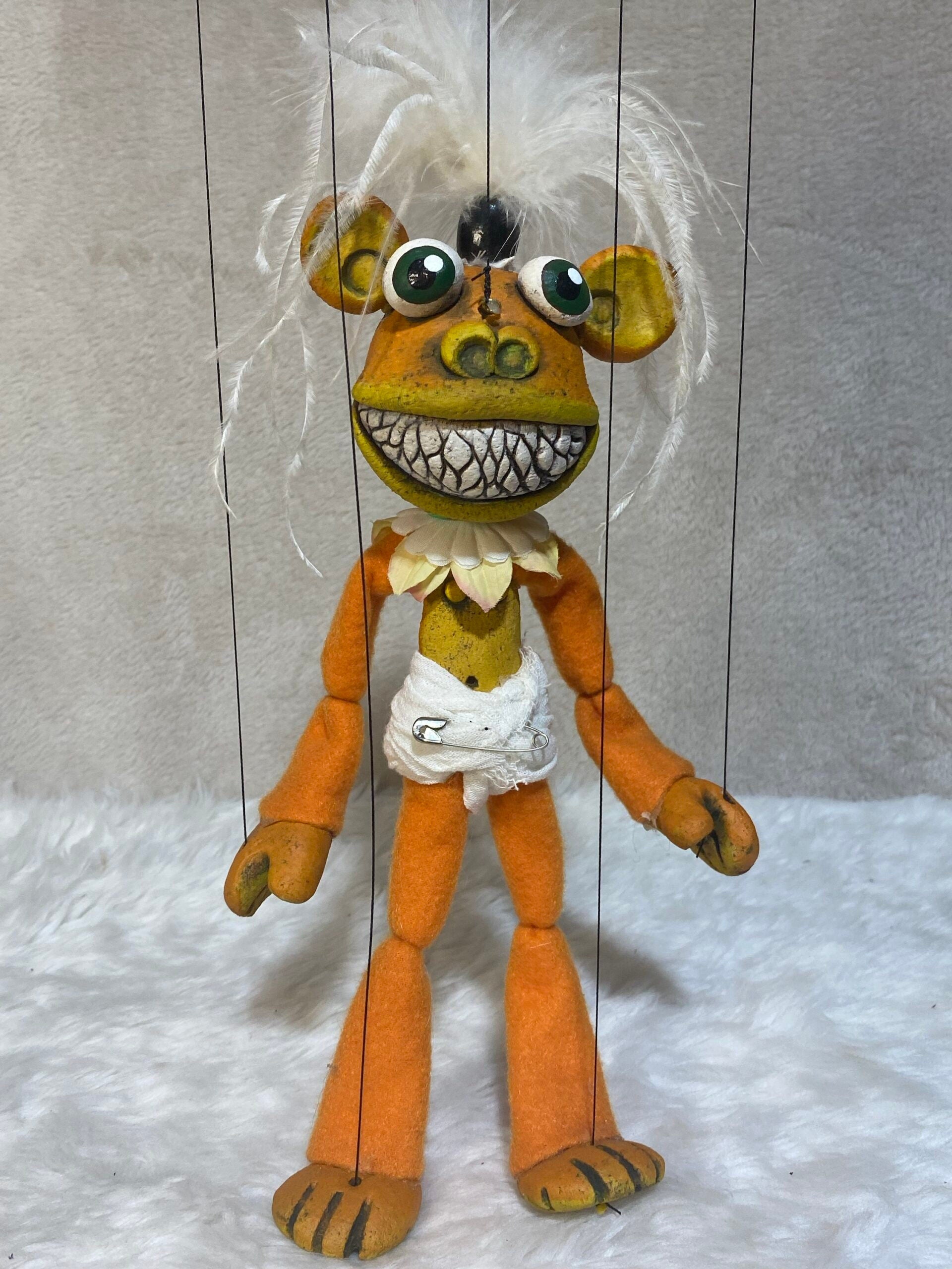Crazy Orange Monkey - Anthro Marionette