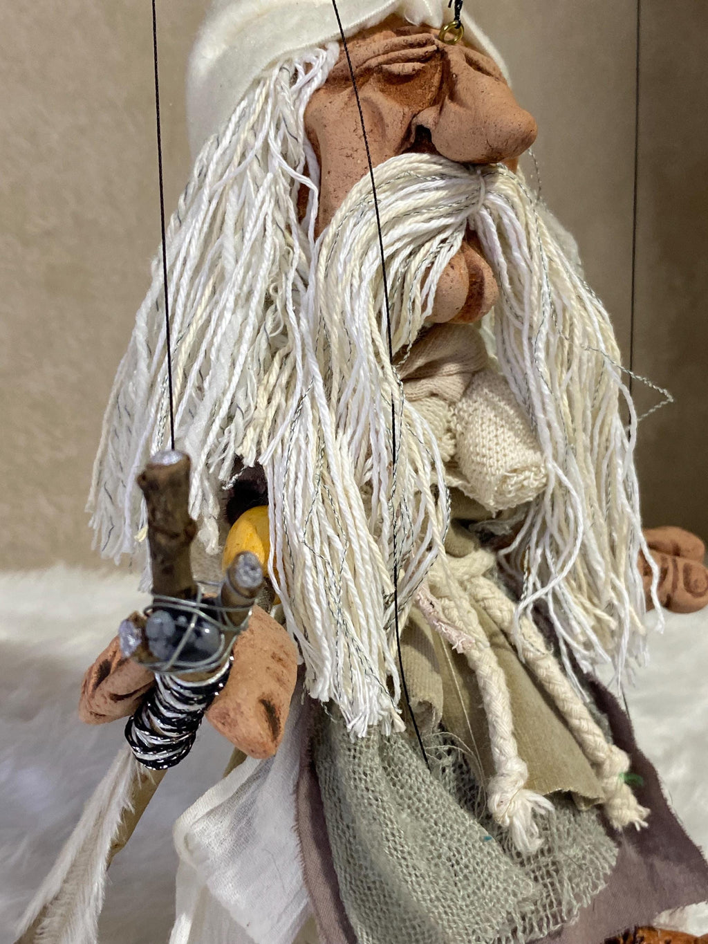 Gandalf the white Wizard - Marionette