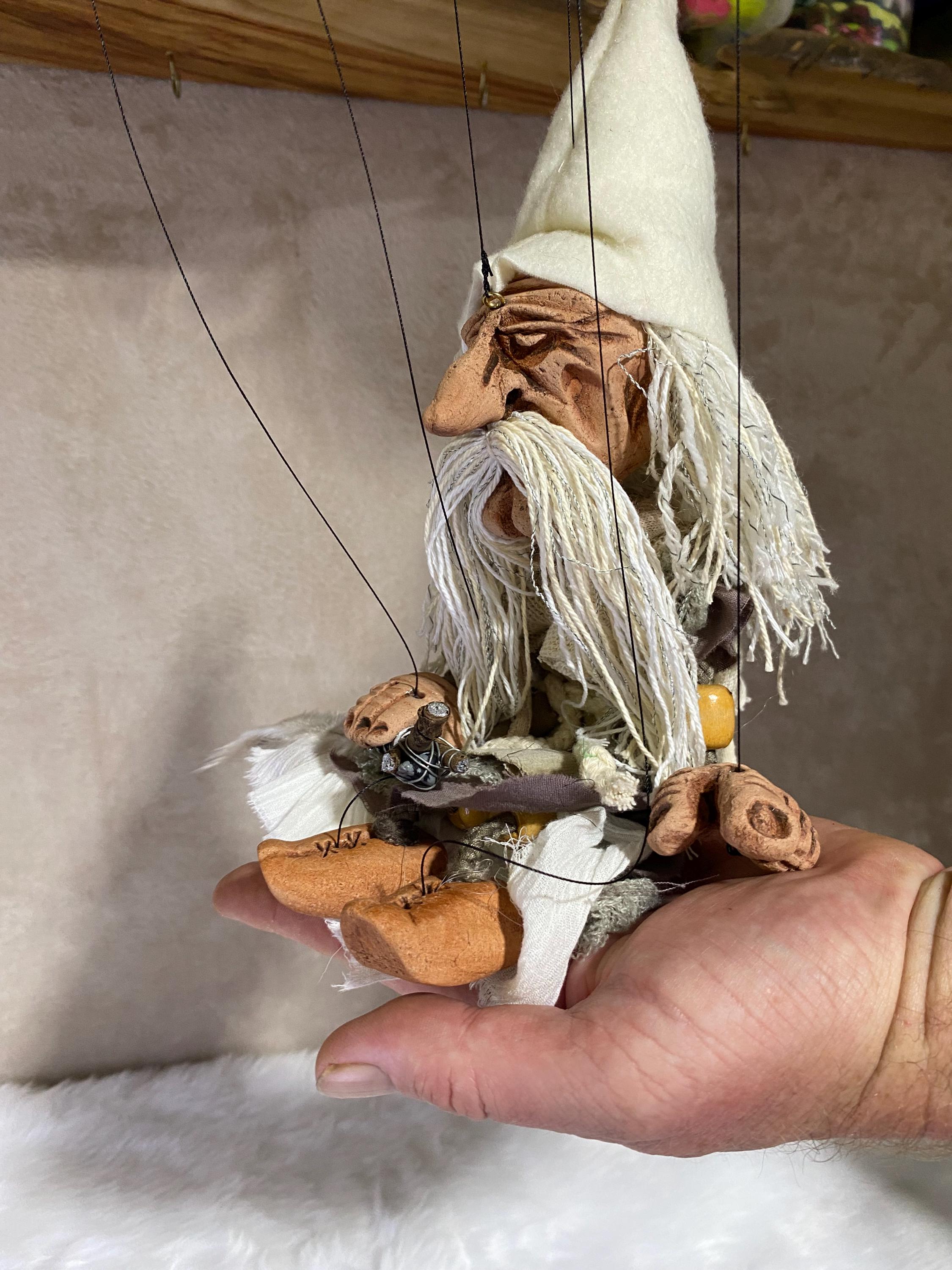 Gandalf the white Wizard - Marionette