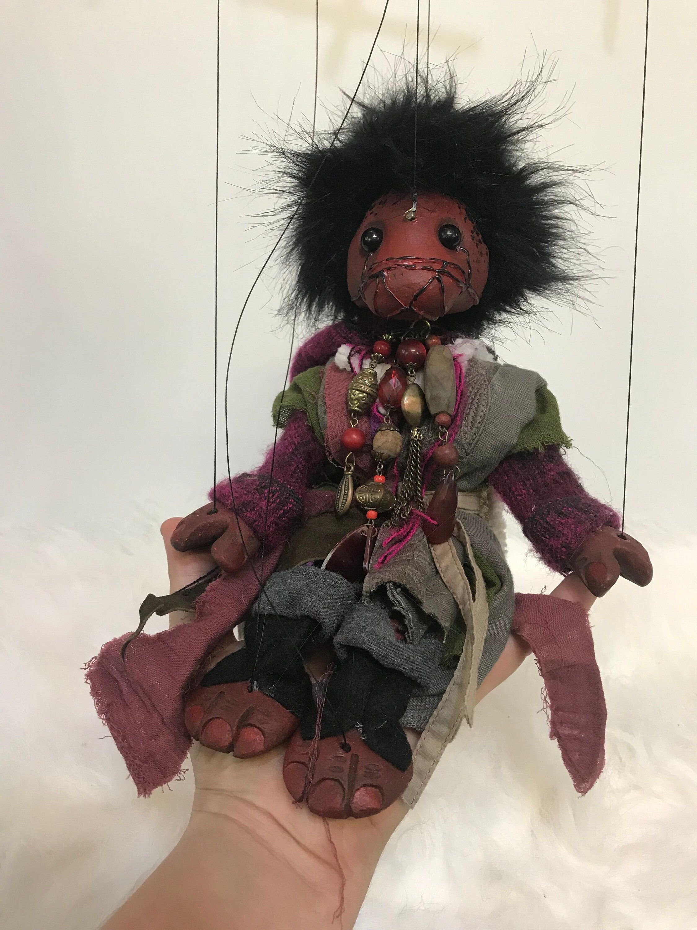 Yimmy Koyoty - a Desert-dweller Oddling marionette