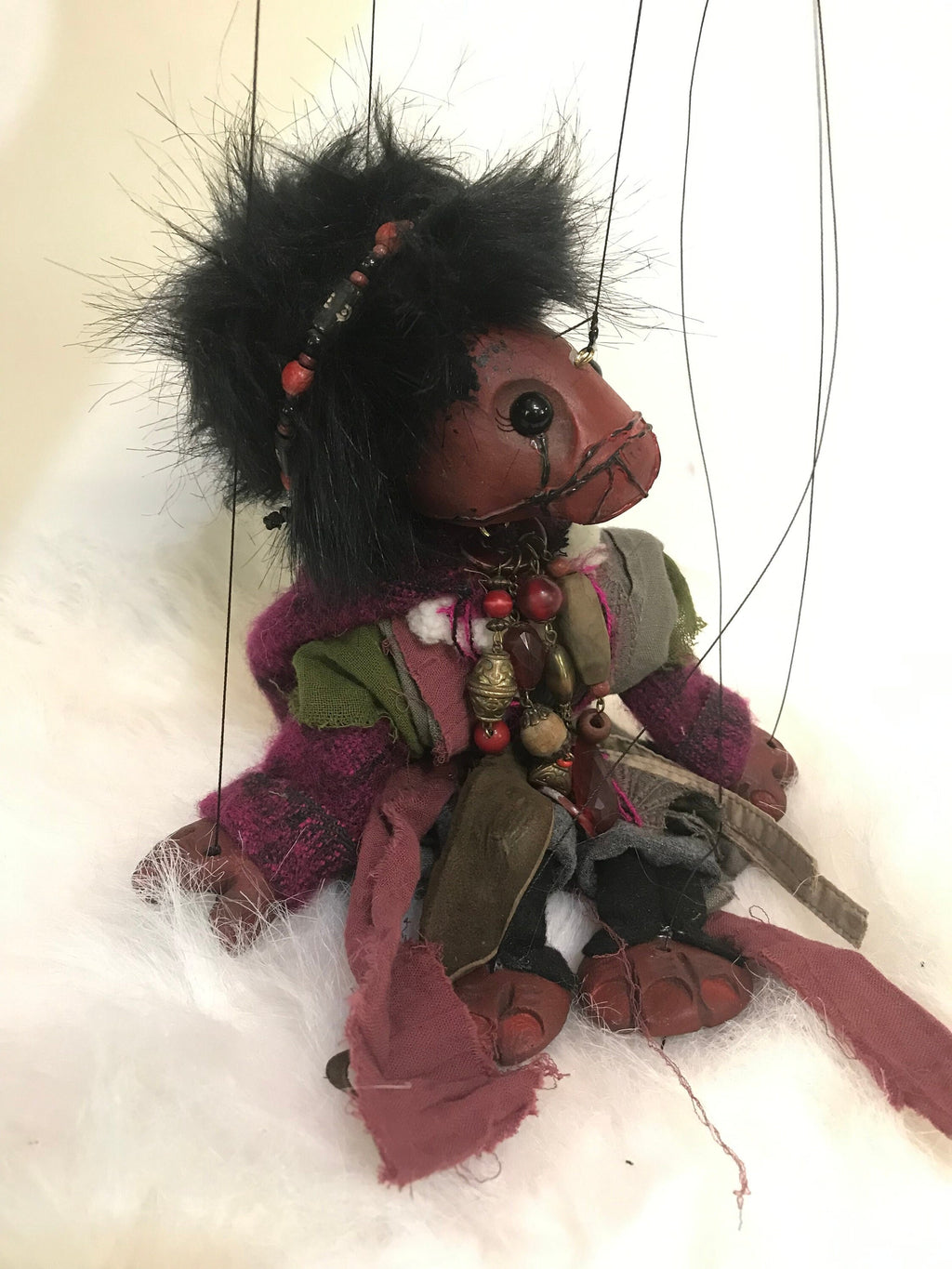 Yimmy Koyoty - a Desert-dweller Oddling marionette