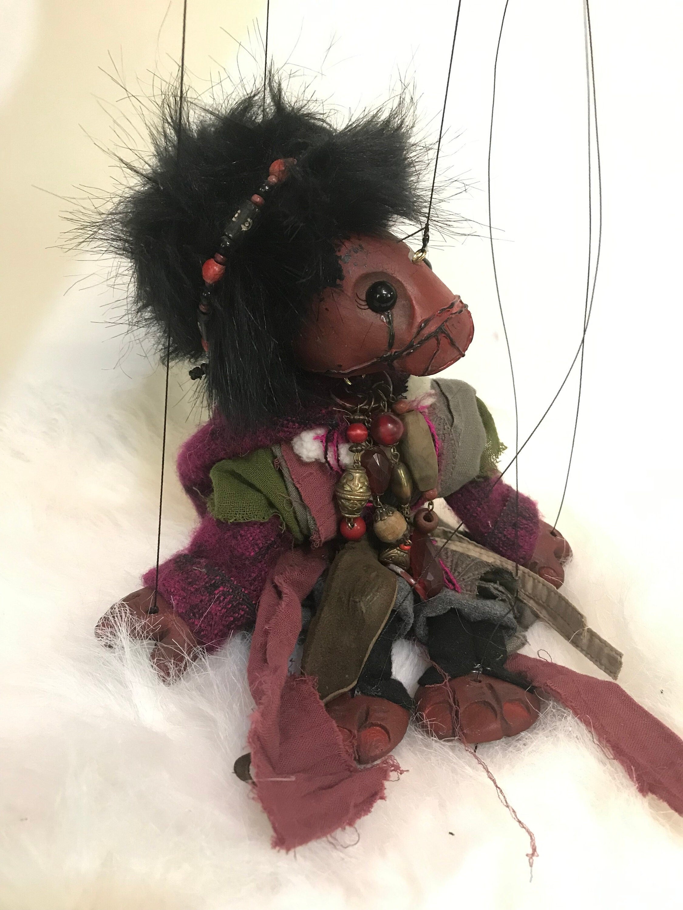 Yimmy Koyoty - a Desert-dweller Oddling marionette