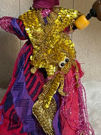 Queen Amala - Beautiful African Princess Marionette