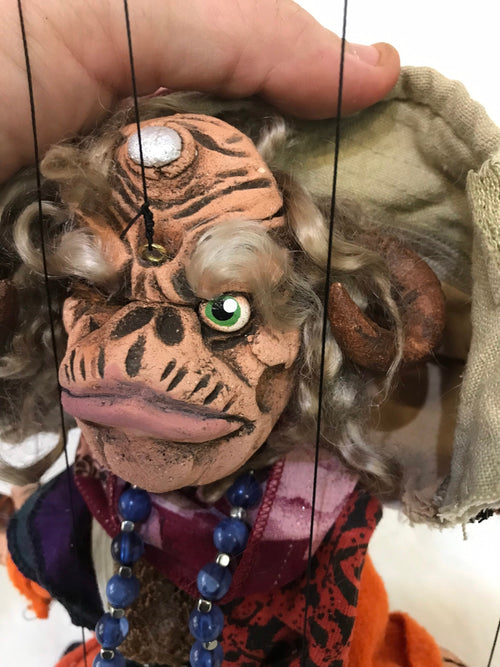 Aughra from The Dark Crystal Marionette