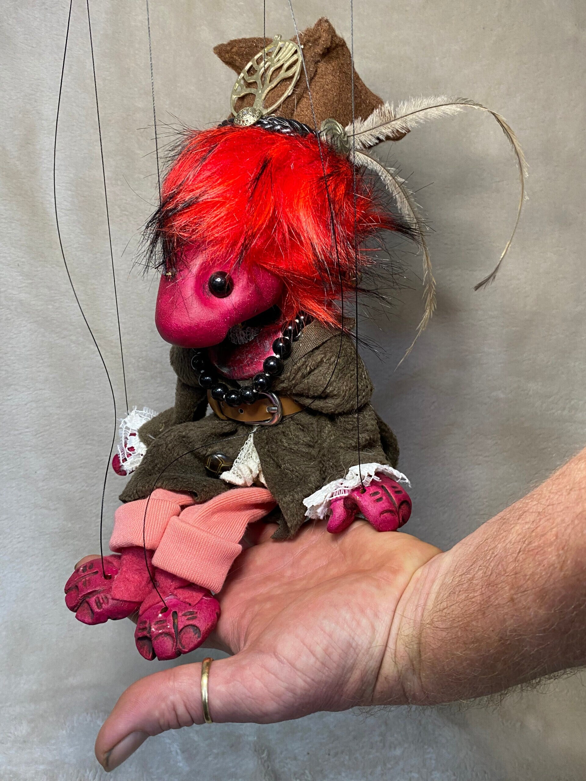 Gwyllin - a Forestkind Oddling Marionette