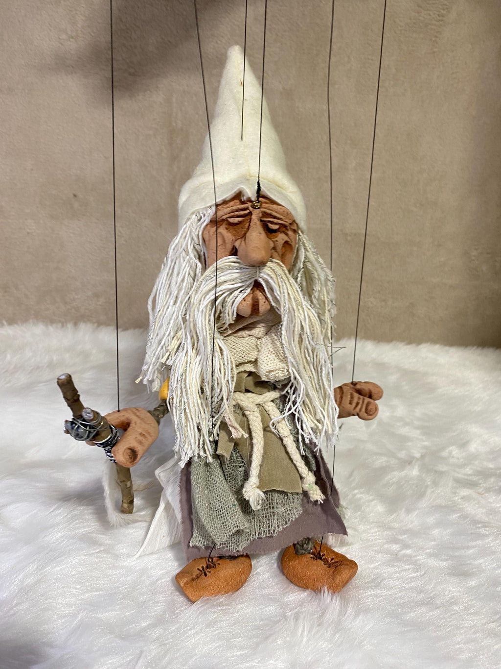 Gandalf the white Wizard - Marionette