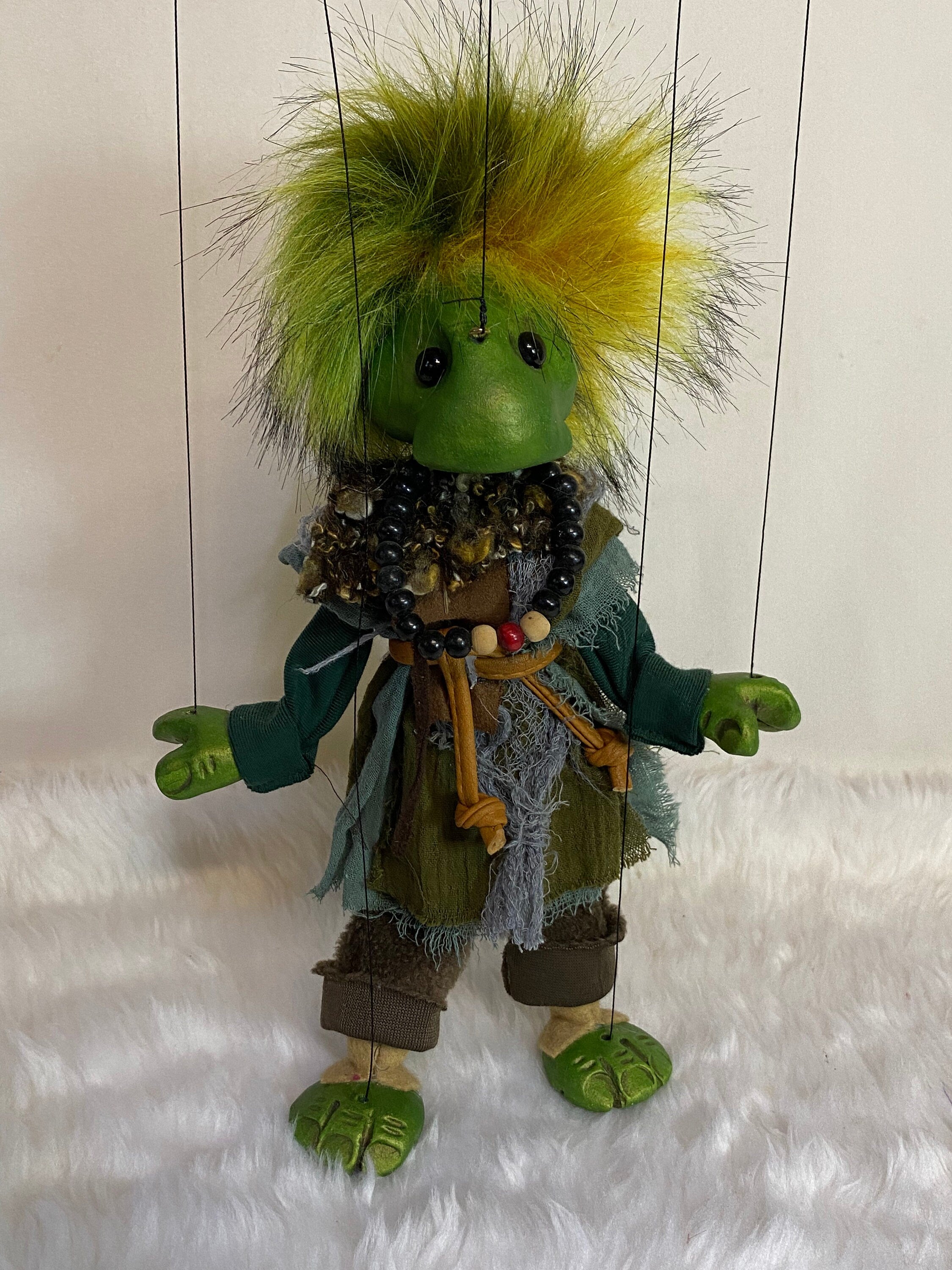 Dankin - a Swampling Oddling marionette