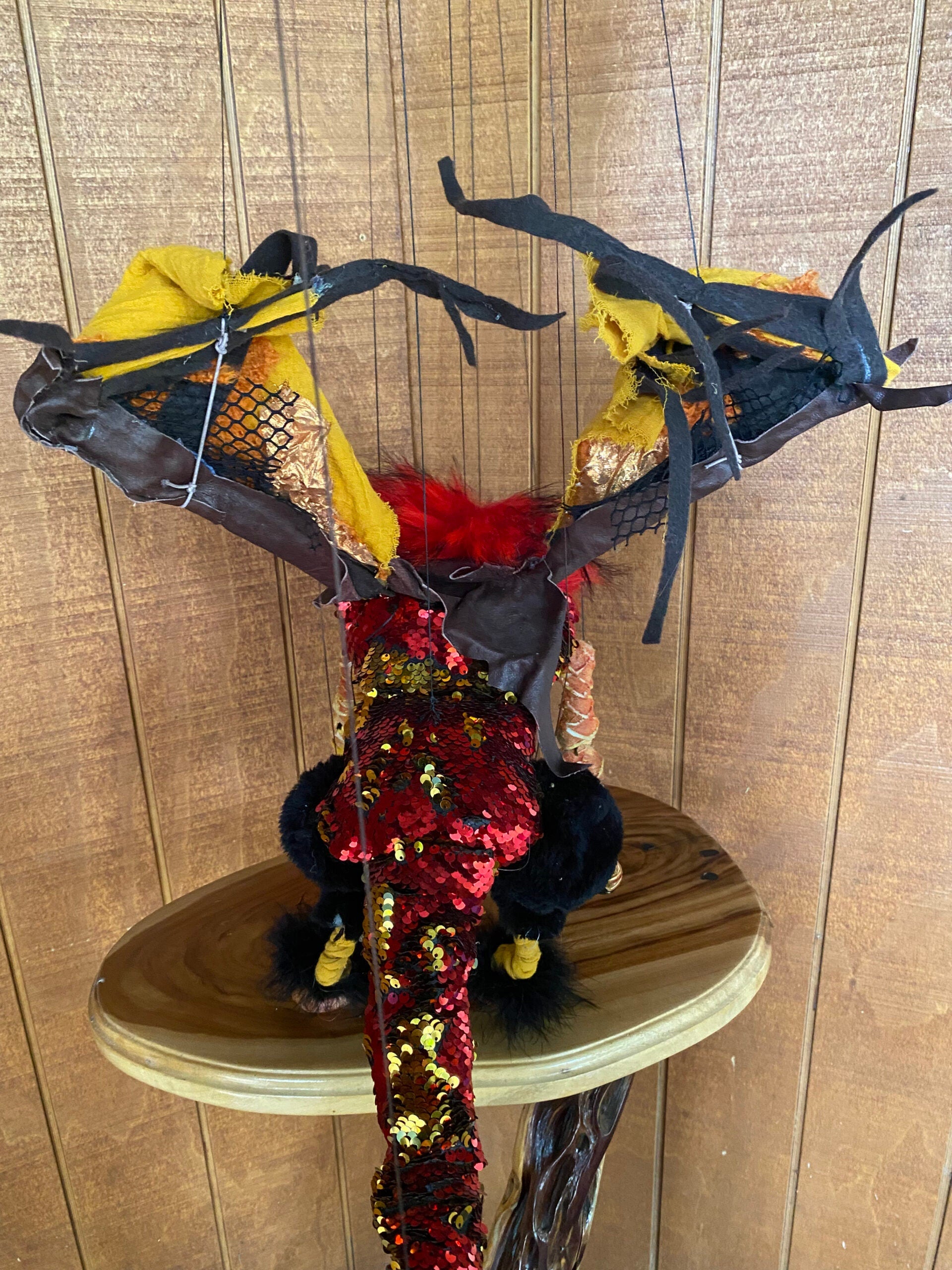 Zerafina, the Fire Dragon - Elemental Dragon Marionette