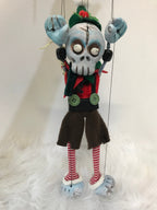Santa’s Dead little helper Zombie Elf lll Marionette