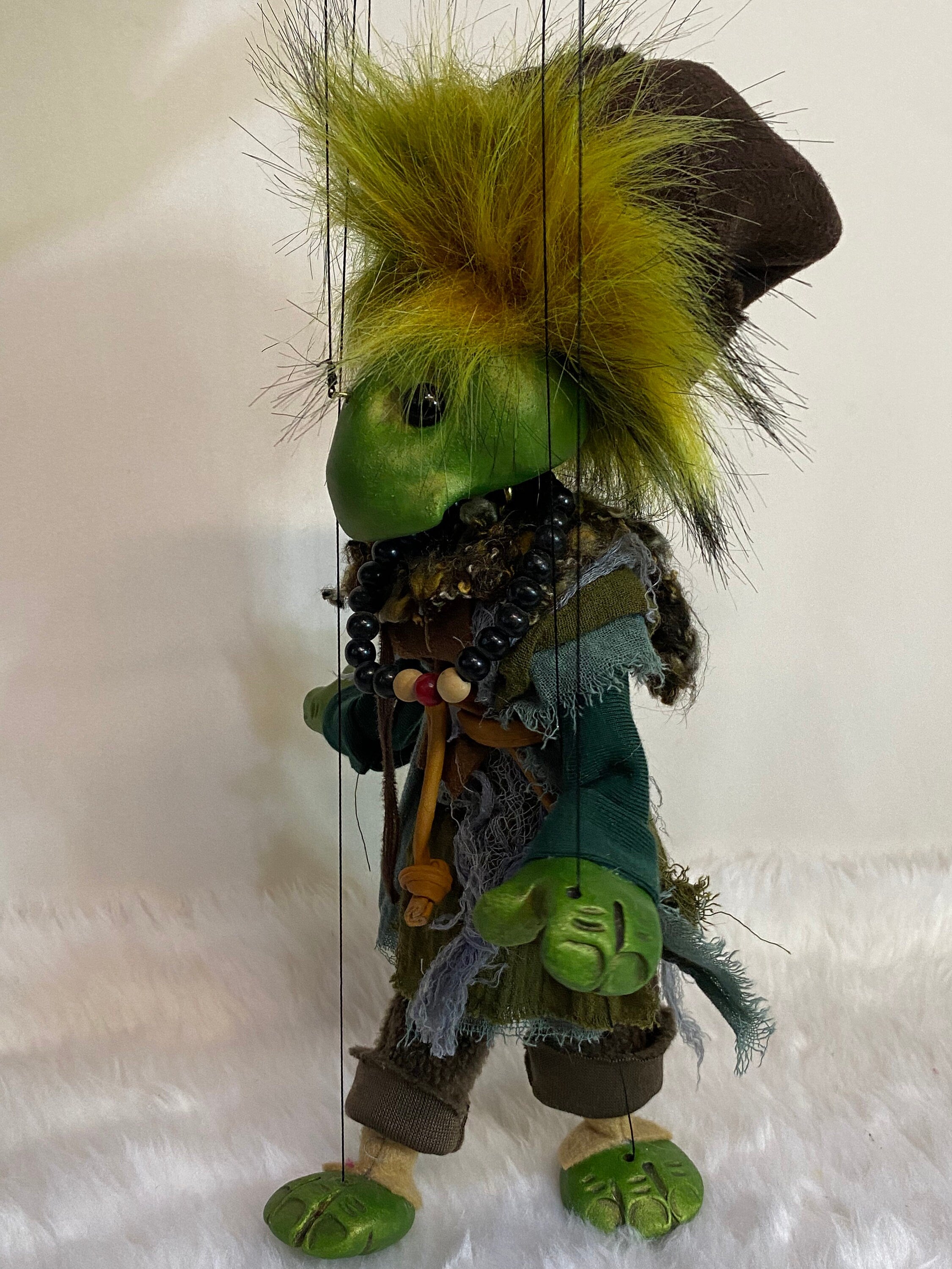 Dankin - a Swampling Oddling marionette