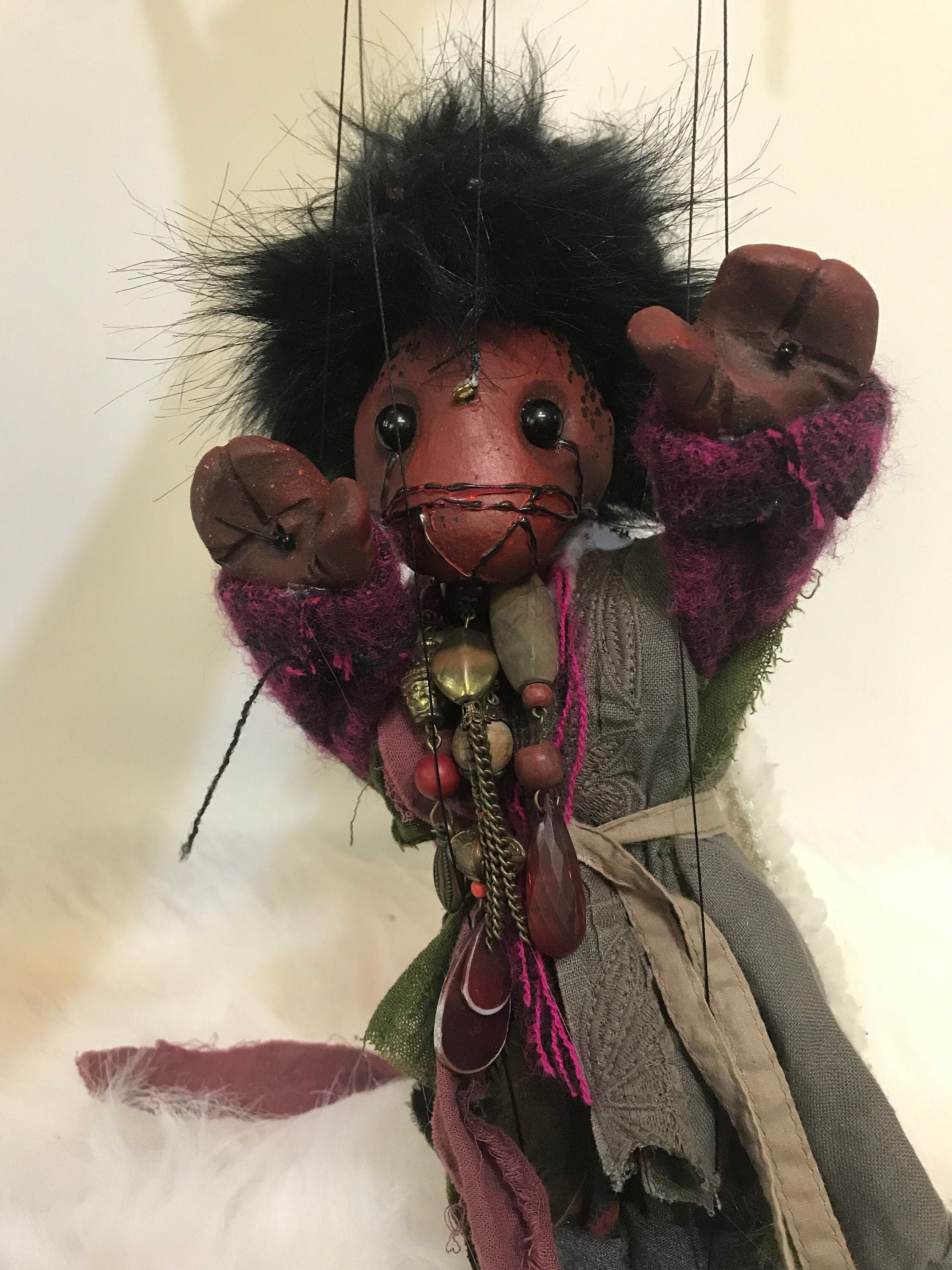 Yimmy Koyoty - a Desert-dweller Oddling marionette