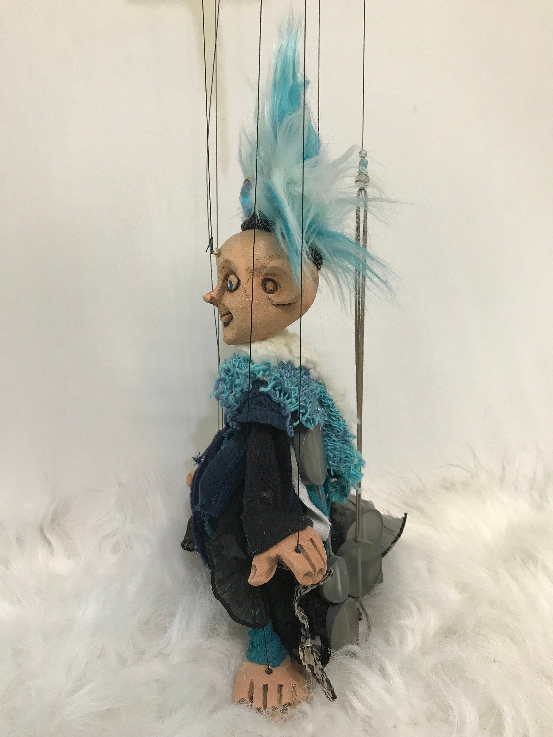 Blue Bell- Gothic Queen Marionette