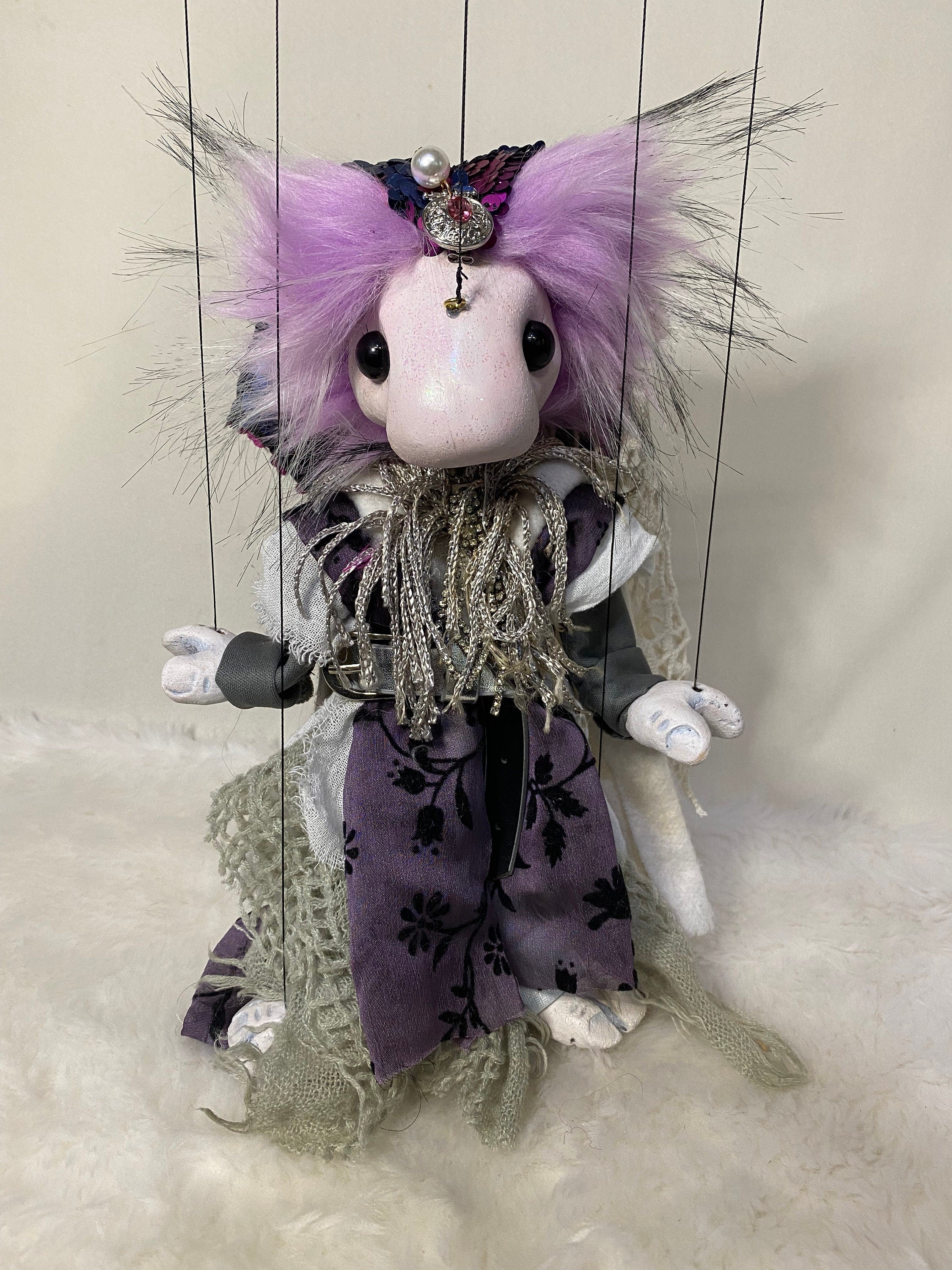 Sora - an Aeyrie Oddling marionette