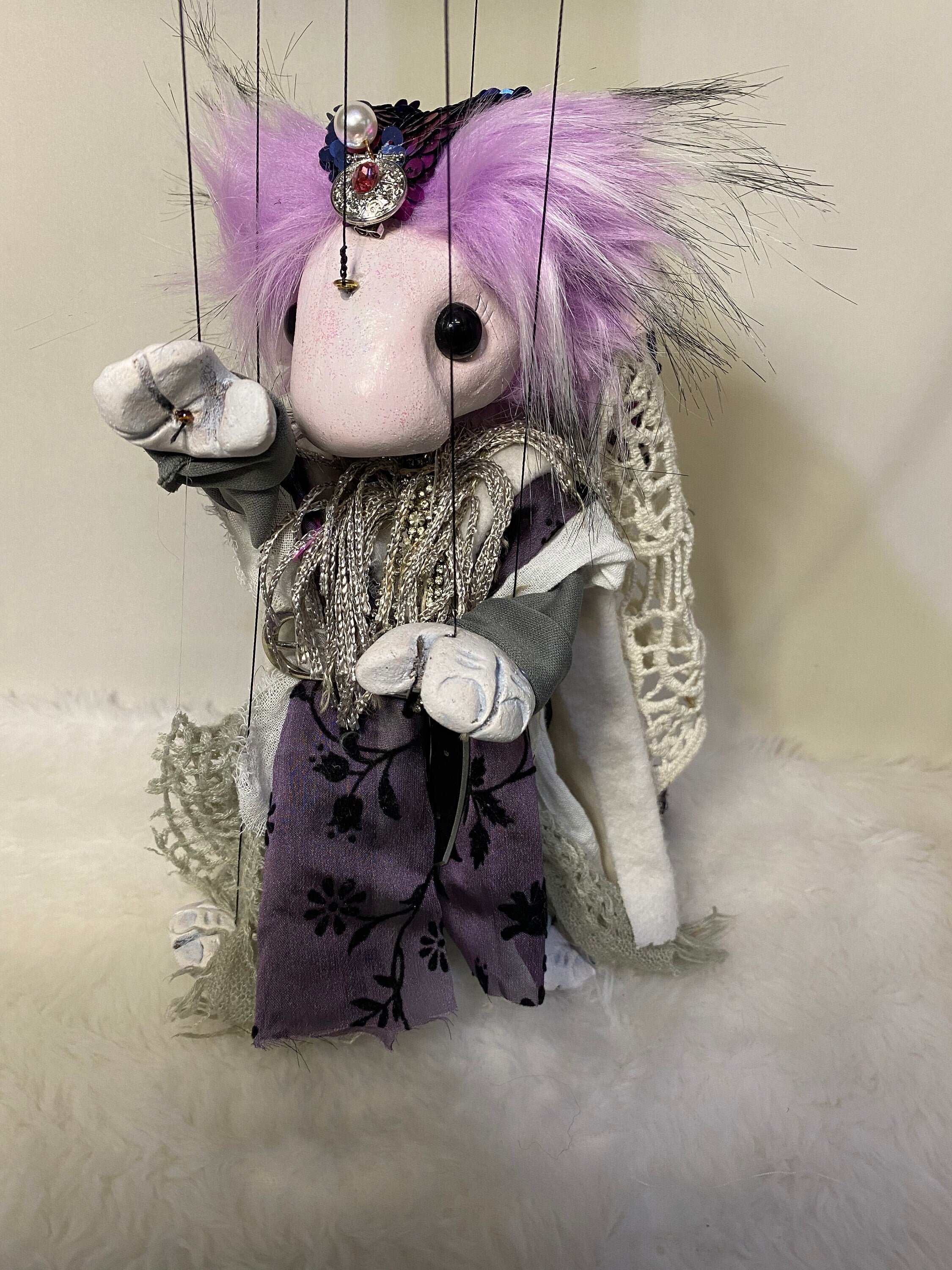 Sora - an Aeyrie Oddling marionette