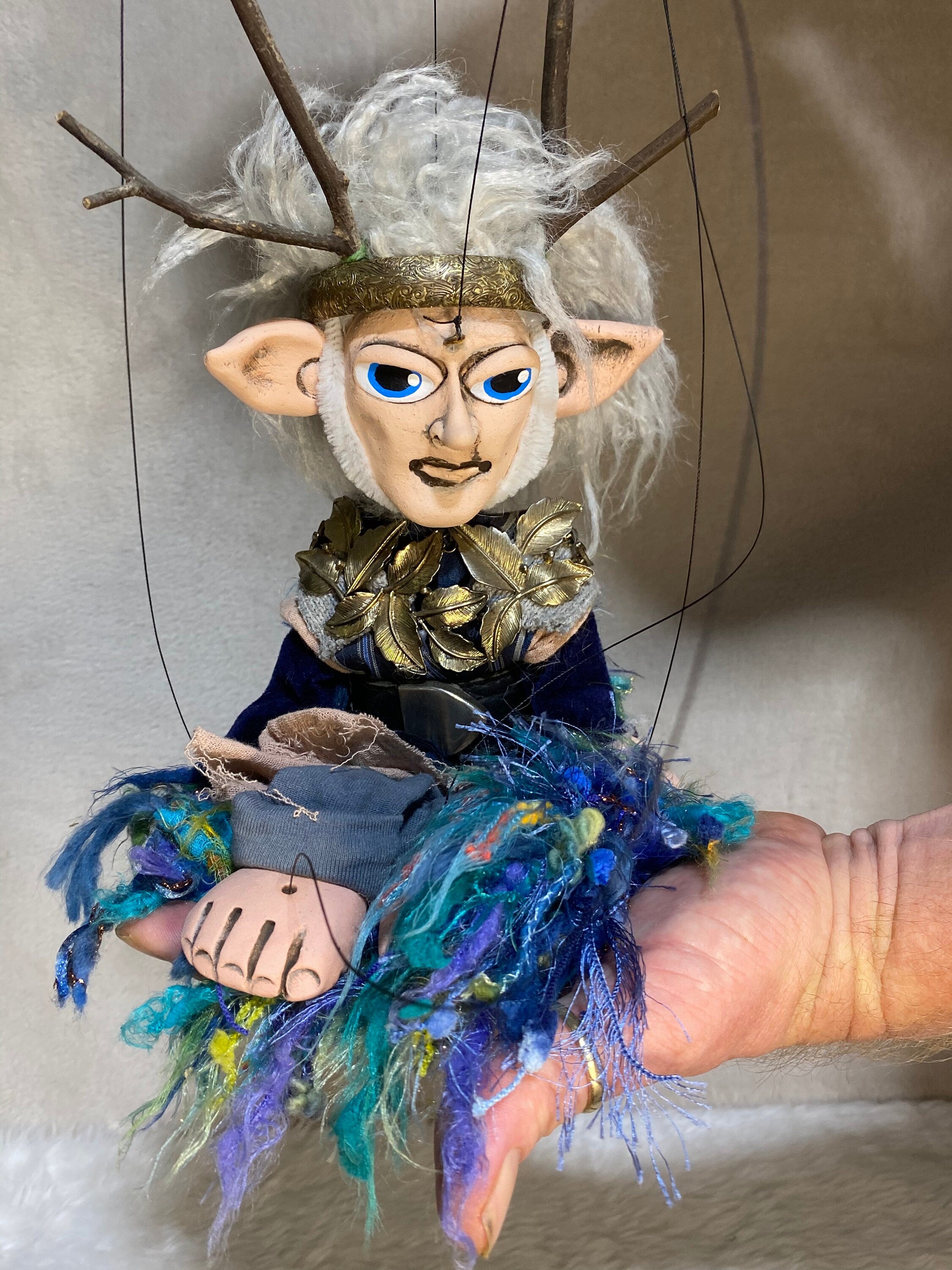 Oberon - Midsummer Night's Dream Marionette puppet
