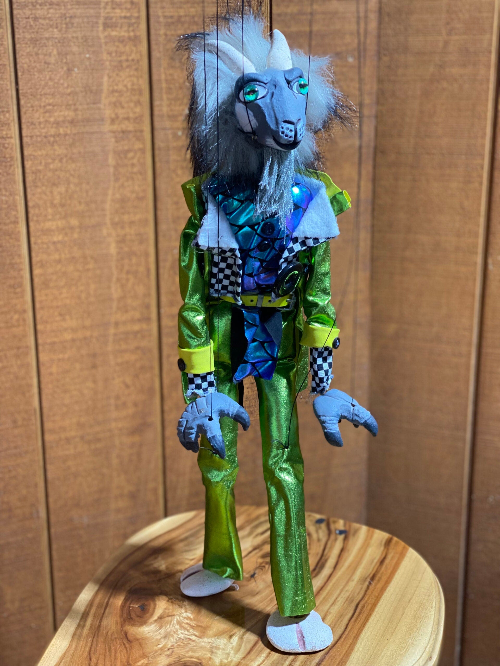 Gordon P. Goatman Marionette Puppet