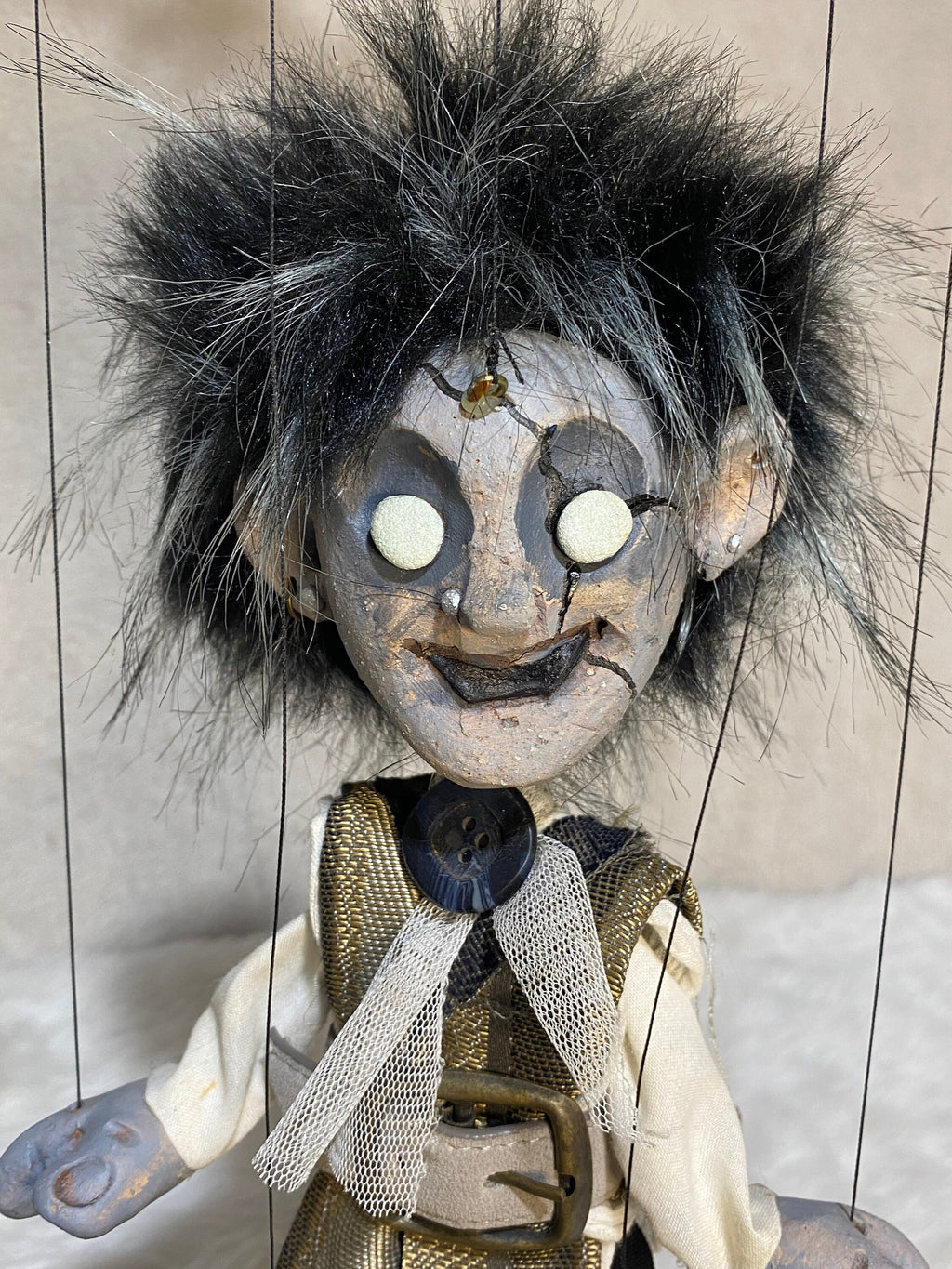 Undead Puppet The Stronjillies Undead Porcelain Doll Marionettes | Creepy Couple ...