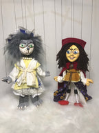 Little Red Riding Hood and the Big Bad Wolf Marionettes