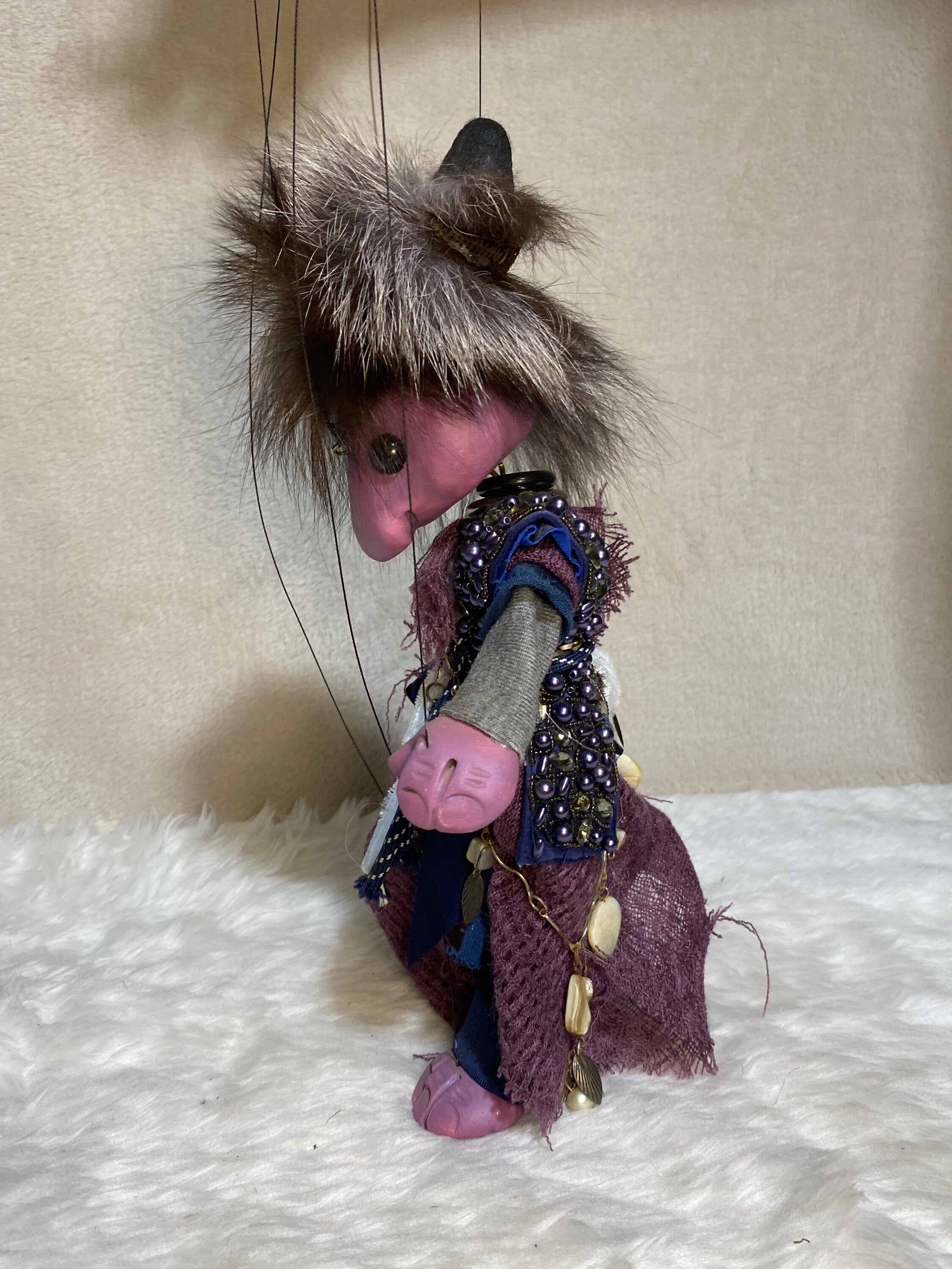 Polymater - an Underwolder Oddling marionette
