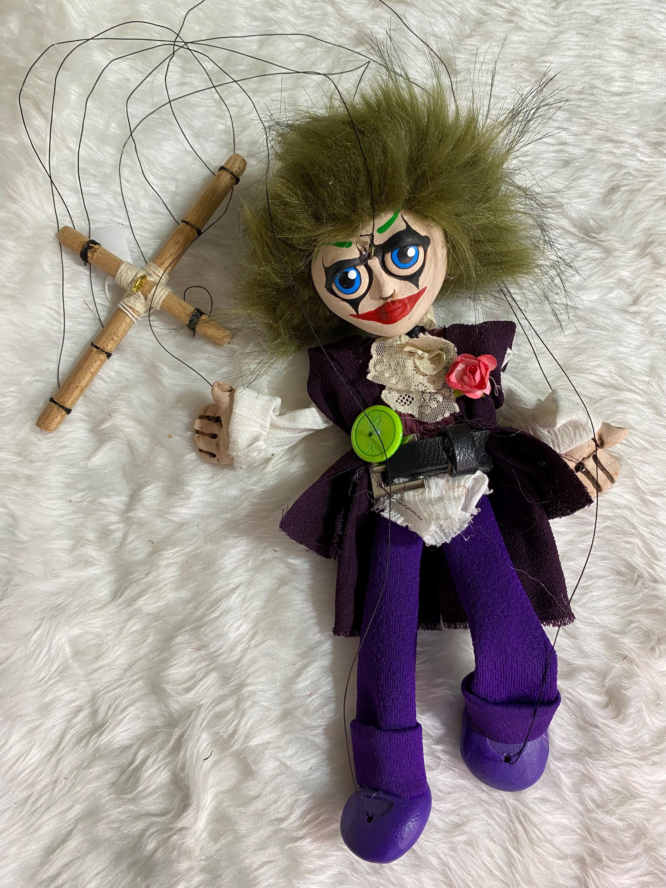 The Joker Doll: Cosplay Marionette Puppet