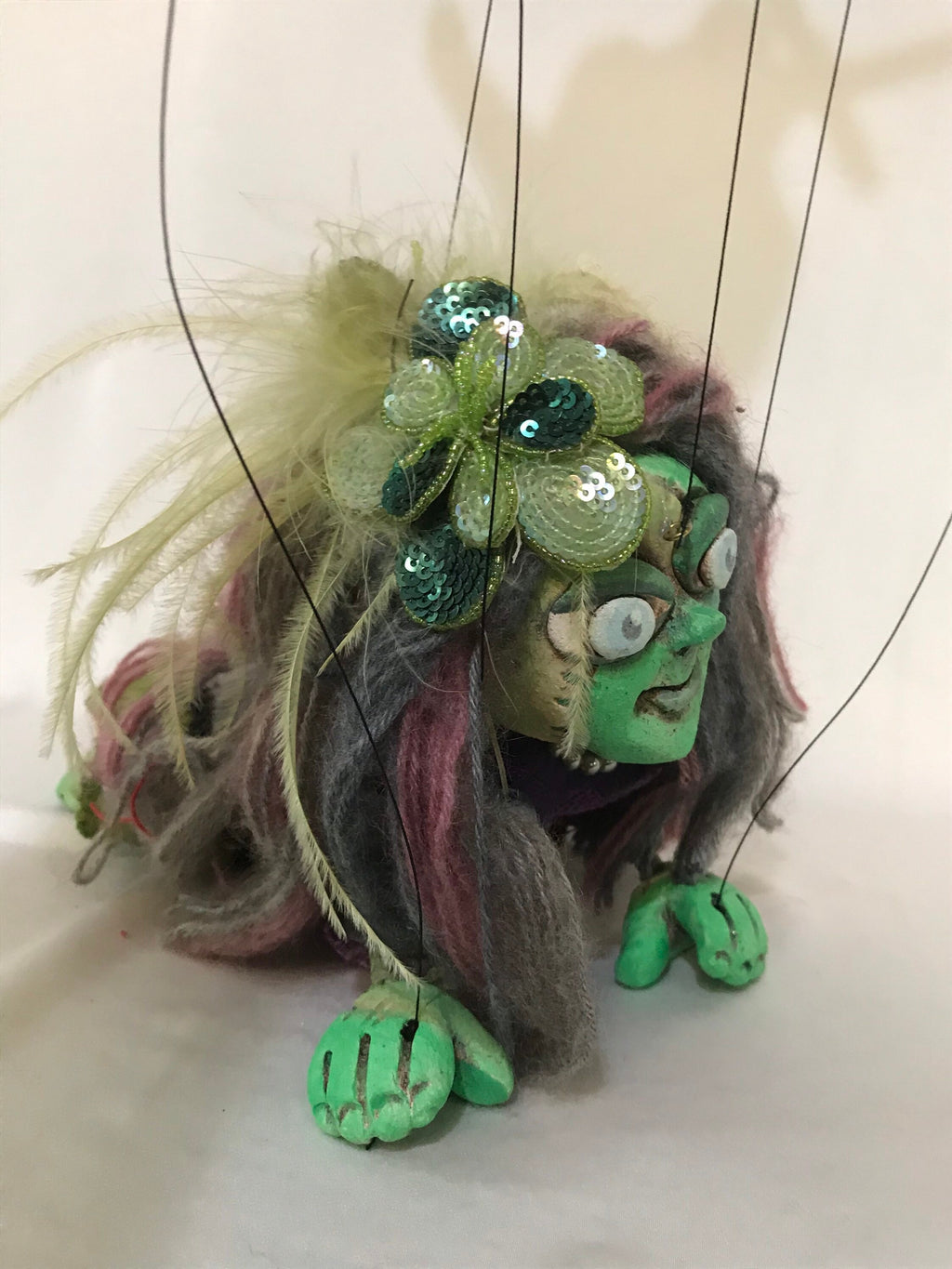 Undead Puppet Dead Jenny Zombie Marionette Puppet - Patchwork Undead Character | The ...