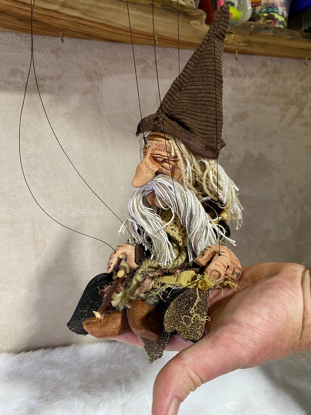 Radagast the Brown - Wizard Marionette