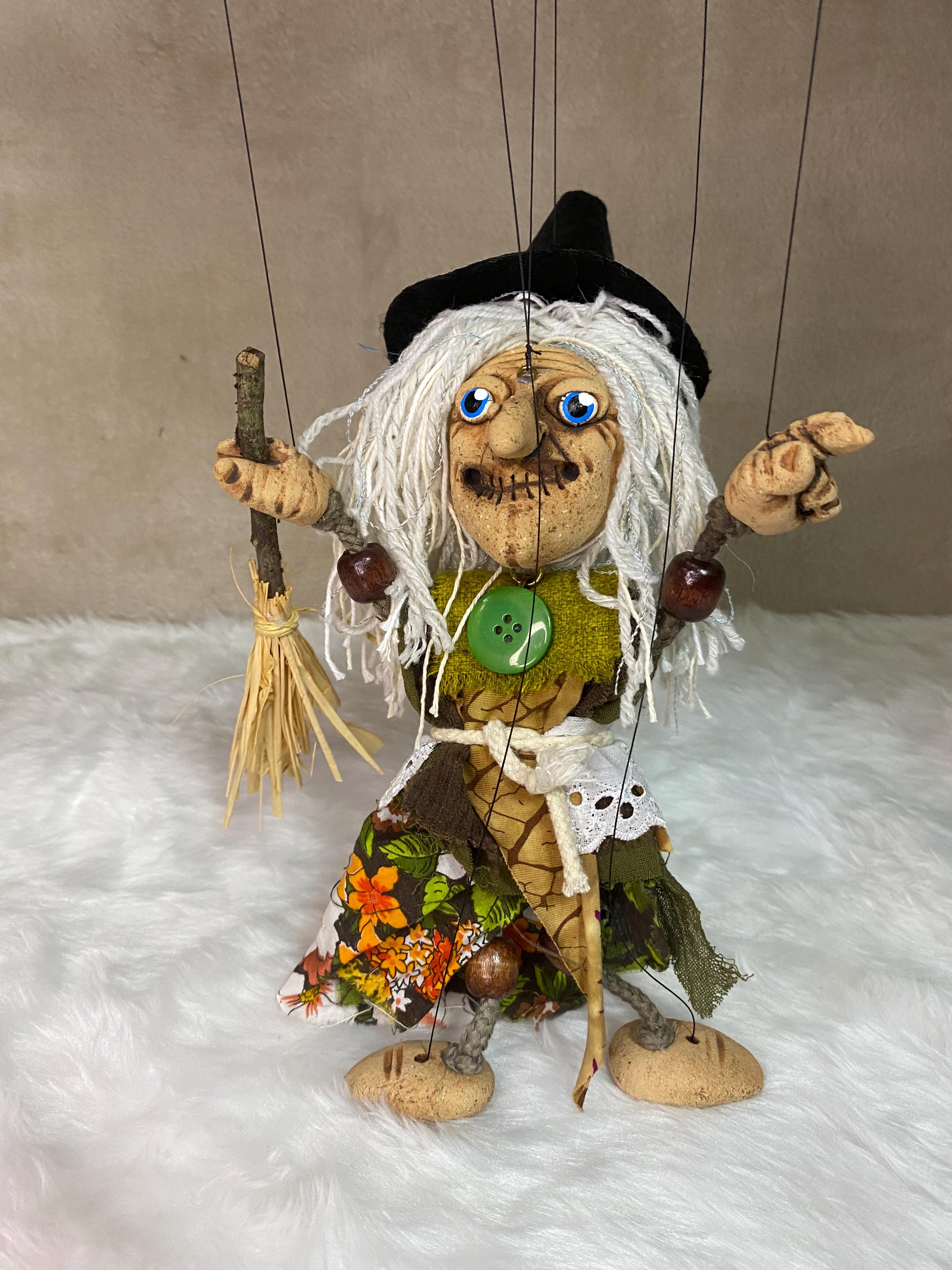 Morag the Western Witch - Marionette