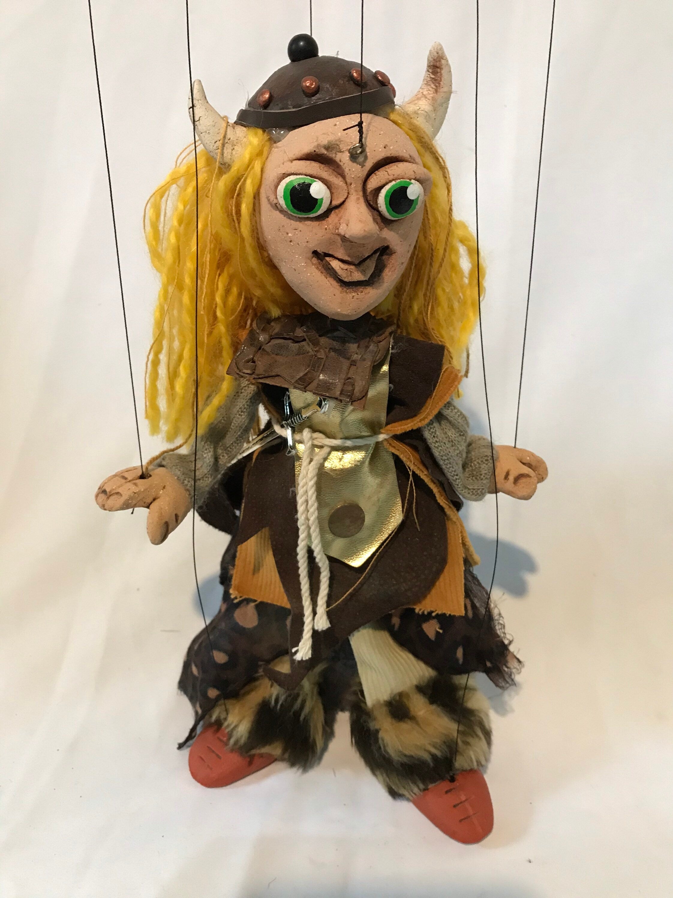 Idun the Youthful Viking Gods Marionette