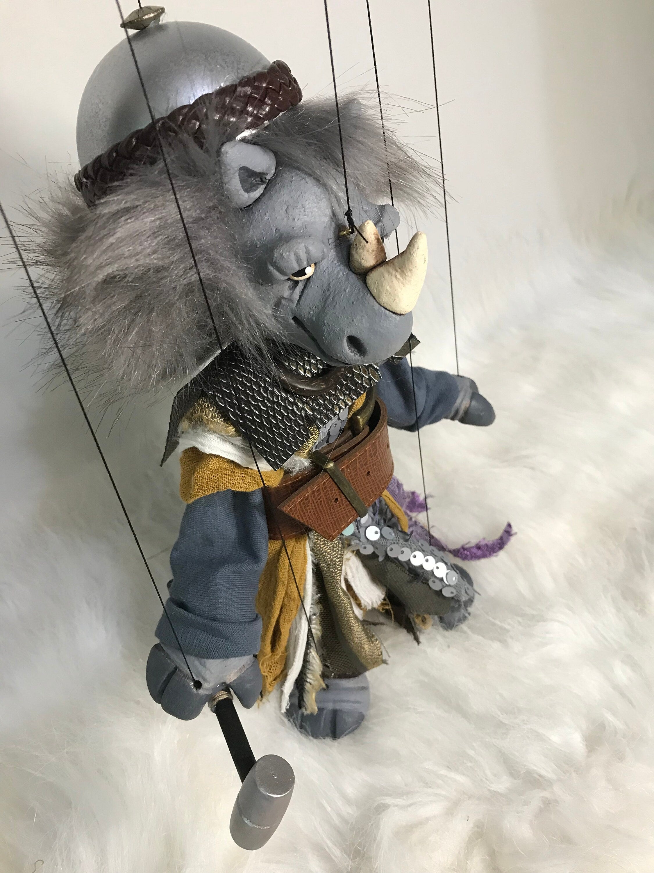Rumble Rockbottom Rhino Marionette