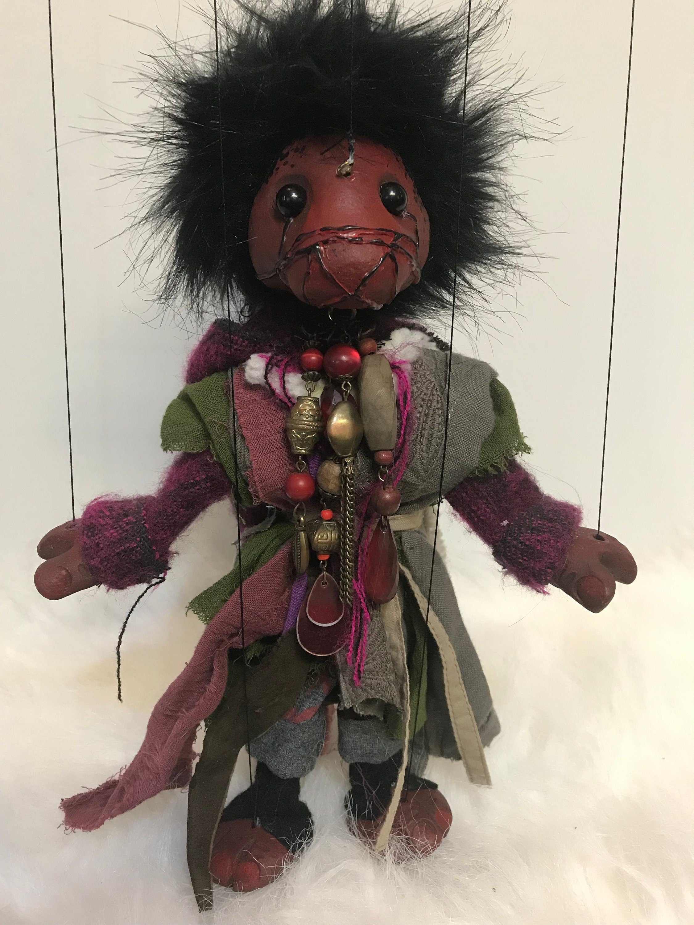 Yimmy Koyoty - a Desert-dweller Oddling marionette