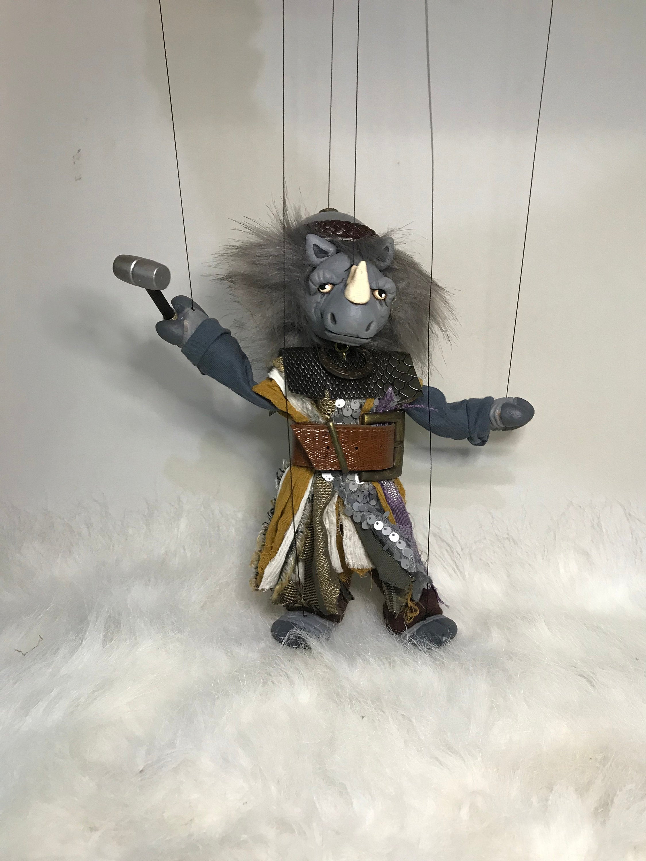 Rumble Rockbottom Rhino Marionette