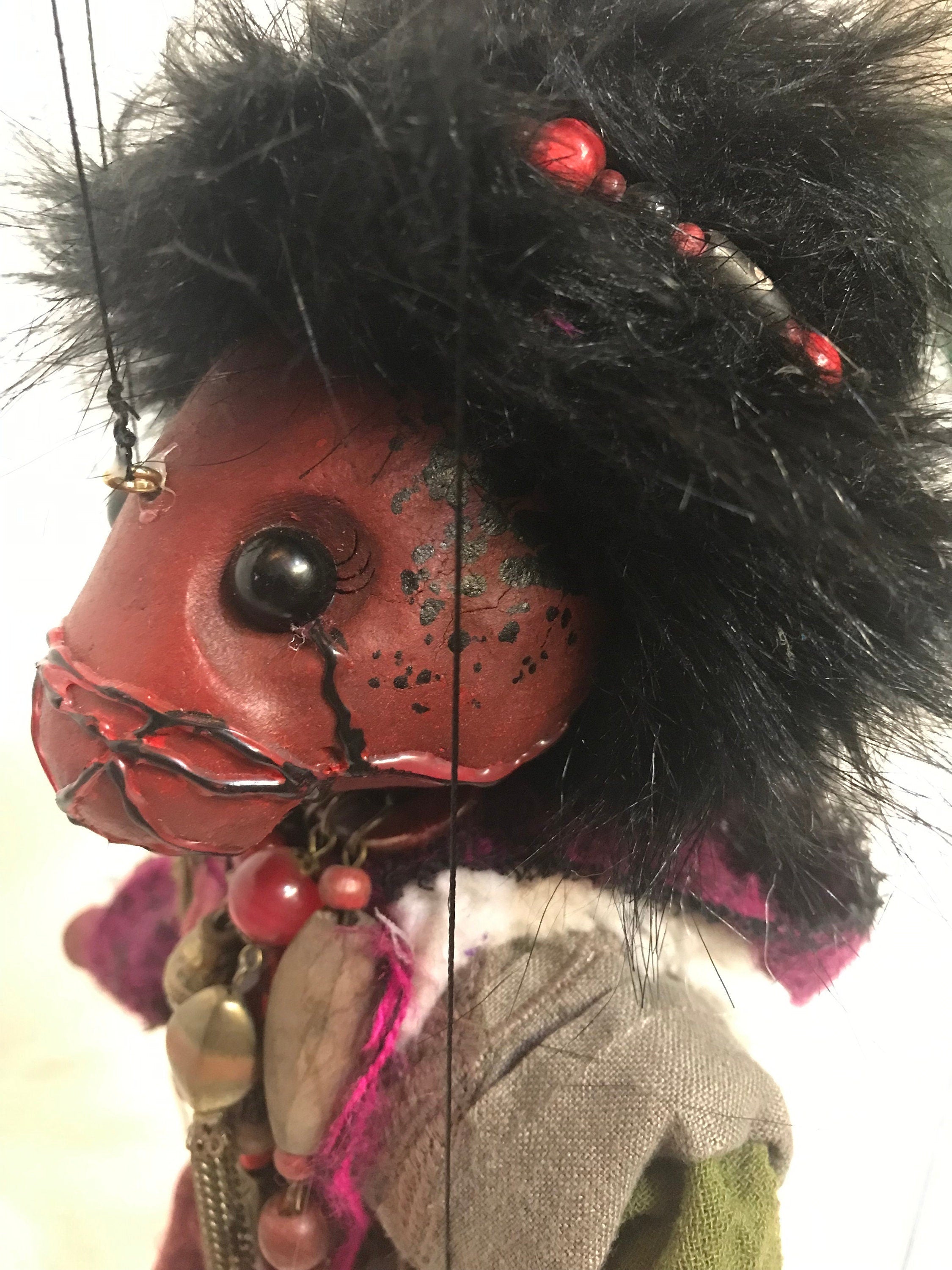 Yimmy Koyoty - a Desert-dweller Oddling marionette