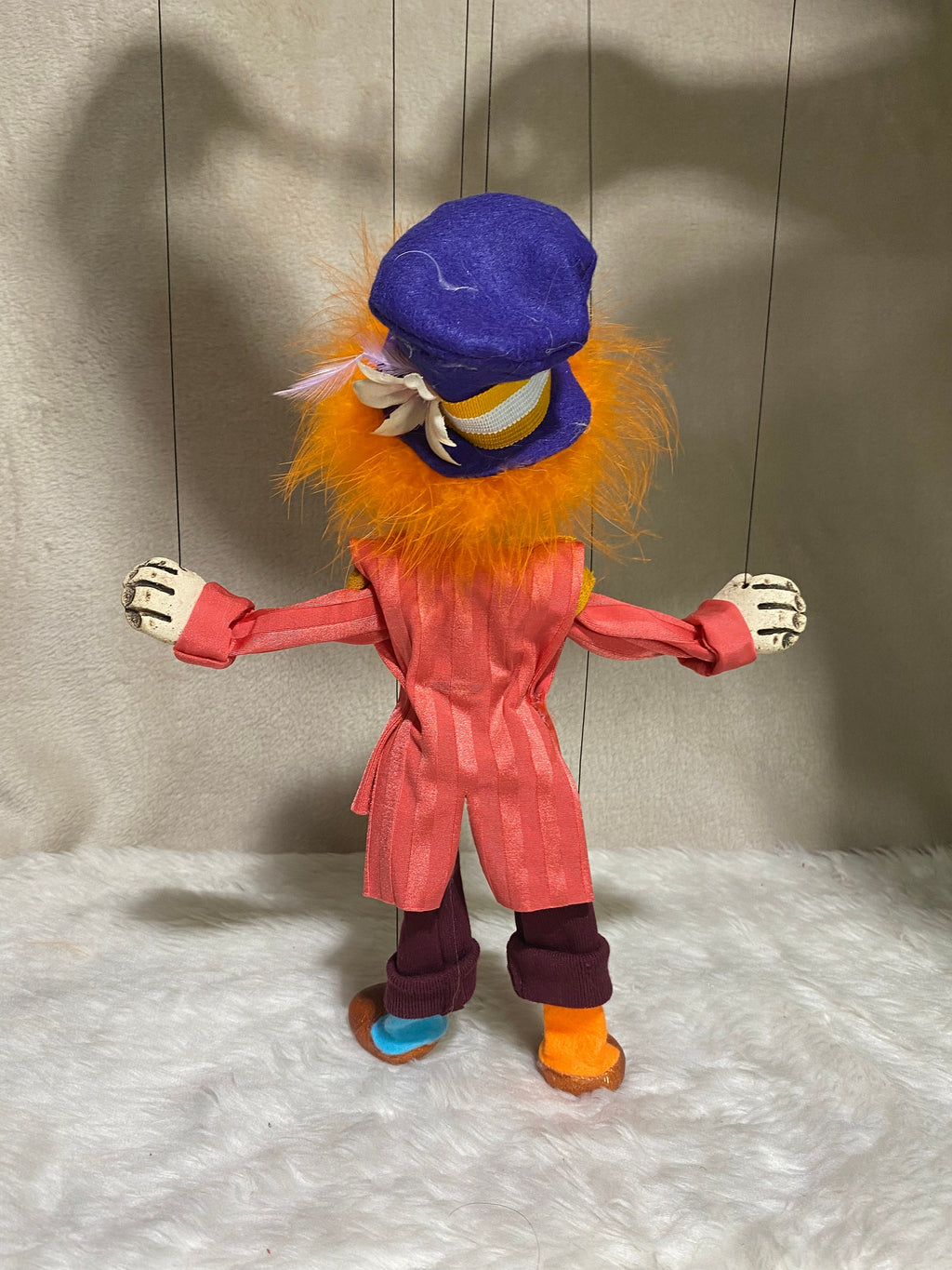The Mad Hatter: Alice in Wonderland Marionette Puppet