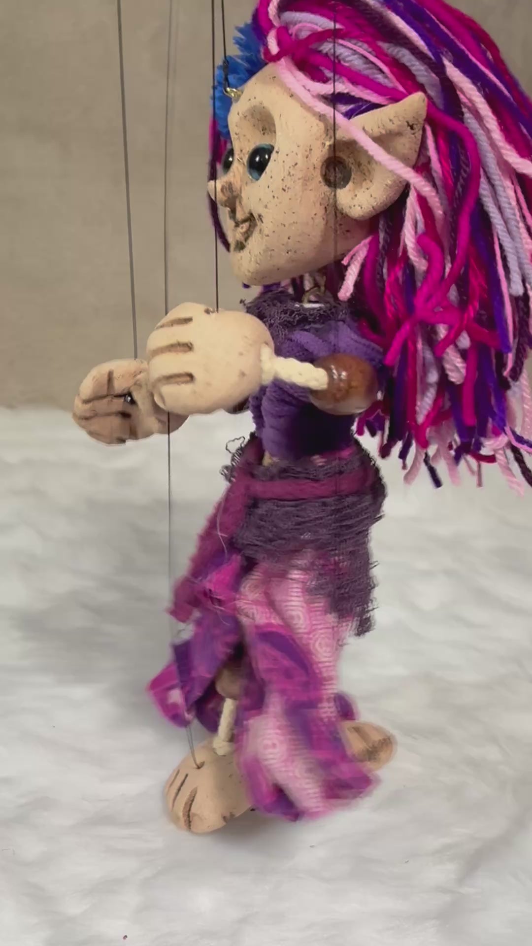 Pink Faery: Classic Marionette Puppet